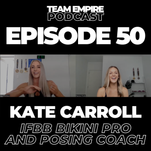 #50 Kate Carroll | IFBB Bikini Pro & Posing Coach | getting 2nd place at her first Intern. Pro Show!