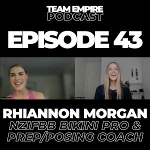 #43 Rhiannon Morgan | IFBB Bikini Pro & Prep/Posing Coach
