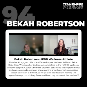 #94 Bekah Robertson | IFBB Wellness Athlete | 2nd season competing back-to-back, 2025 goals & more