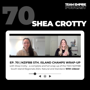 #70 NZIFBB South Island Natural AND Regional Champs Wrap Up | with IFBB Figure Pro Shea Crotty