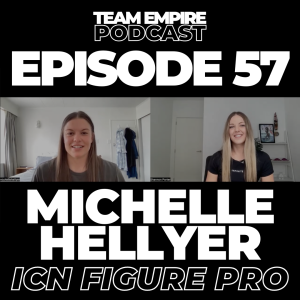 #57 Michelle Hellyer | ICN Figure Pro Athlete | going Pro with her partner, balancing life as a Police Officer and competing, training & more!