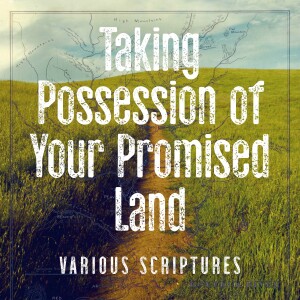 Sunday, September 1, 2024 - Taking Possession of Your Promised Land