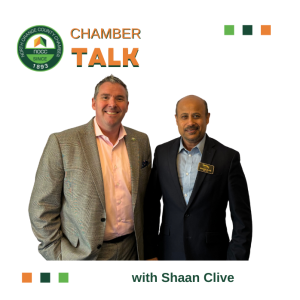 Shaan Clive from Century 21 Astro sharing the real estate industry with ChamberTalk the video version