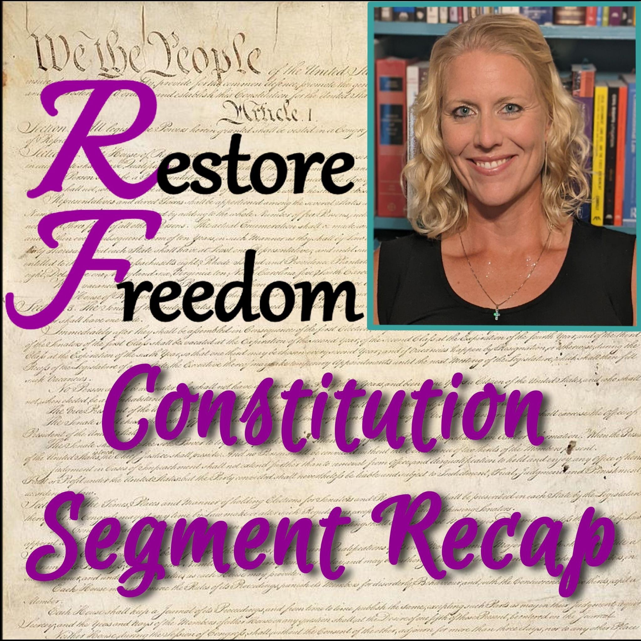 Restore Freedom Weekly