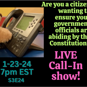 LIVE Call-In Show: Your Constitutional Questions Answered!‍ S3E24