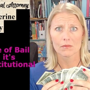 Purpose of Bail & When it’s Unconstitutional S3E21