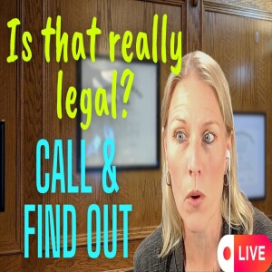 Liberty Lawyer takes YOUR legal questions LIVE! S4E3