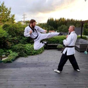 samtale rundt Taekwondo med Frederic Oppedal  3 Dan  Centrum og Bergen vest Taekwondo 