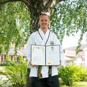 Samtale rundt Taekwondo med Jonas Bjerck 4 Dan  Larvik Taekwondo Klubb