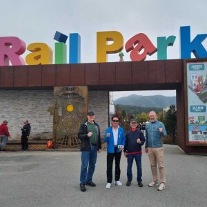 Reisebrev Rail park  Korea