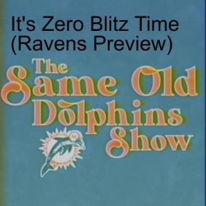 It’s Zero Blitz Time (Ravens Preview)