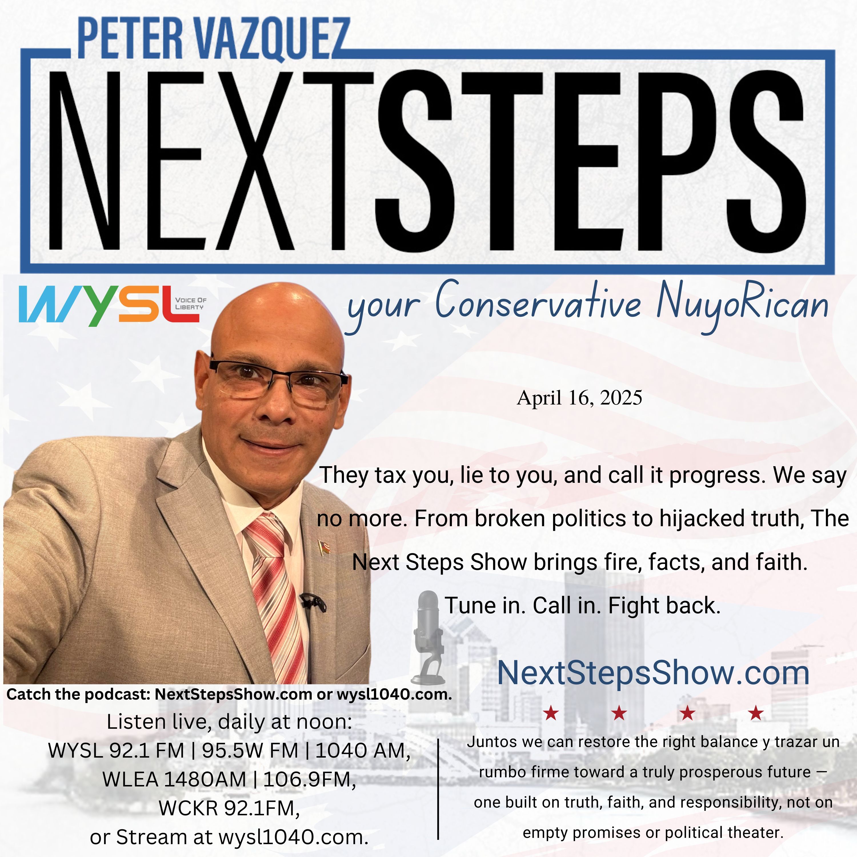 Next Steps Show April 16, 2025