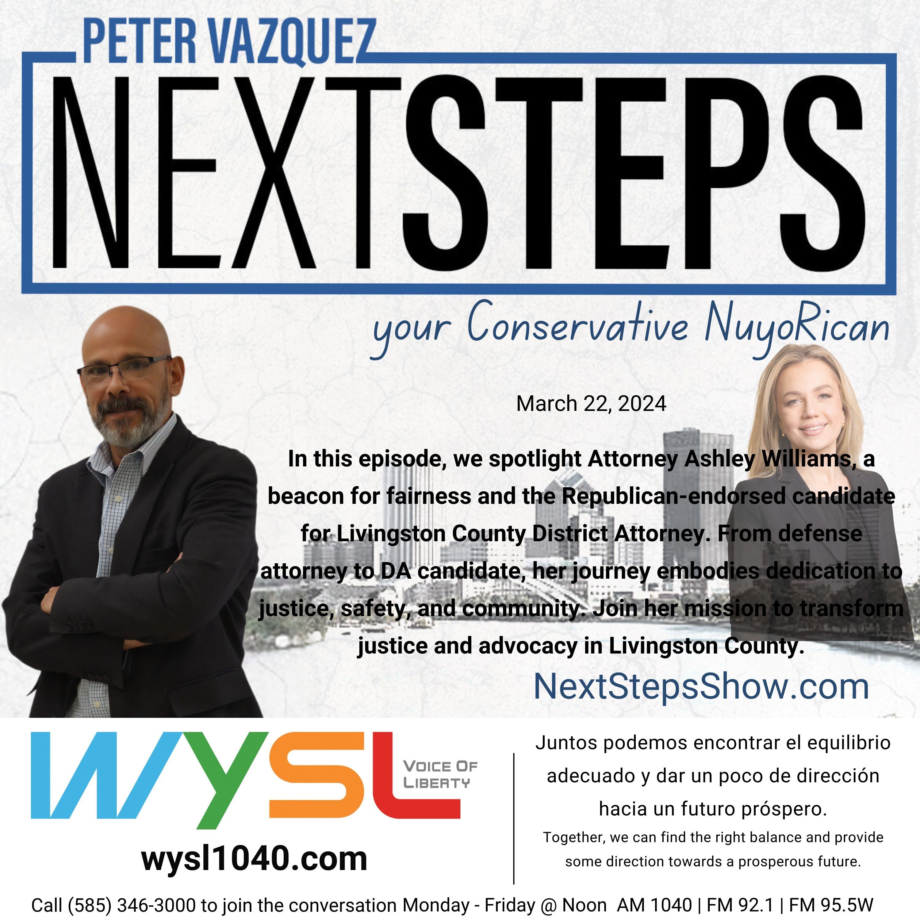 Next Steps Show Featuring Ashley Williams 3-22-24