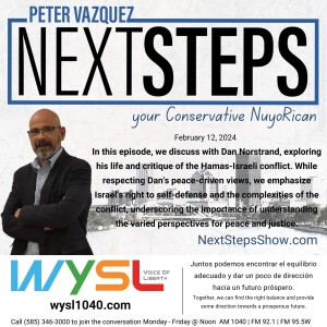 Next Steps Show Featuring Dan Norstrand 2-12-24