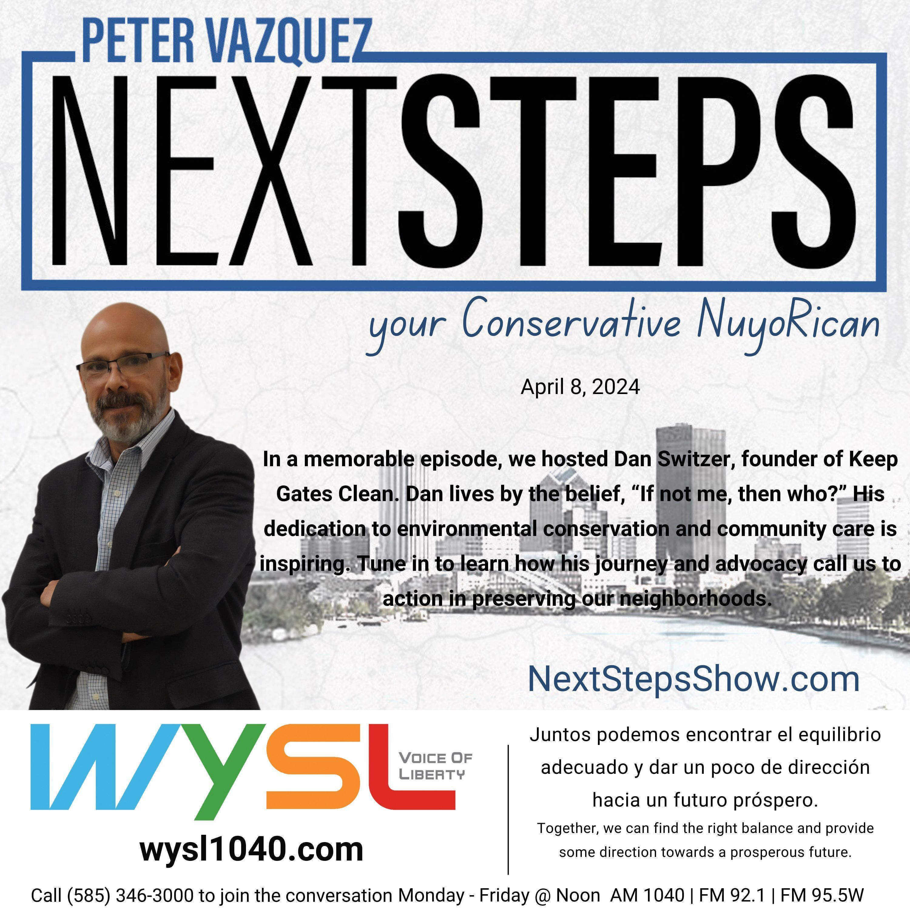 Next Steps Show Featuring Dan Switzer 4-8-24