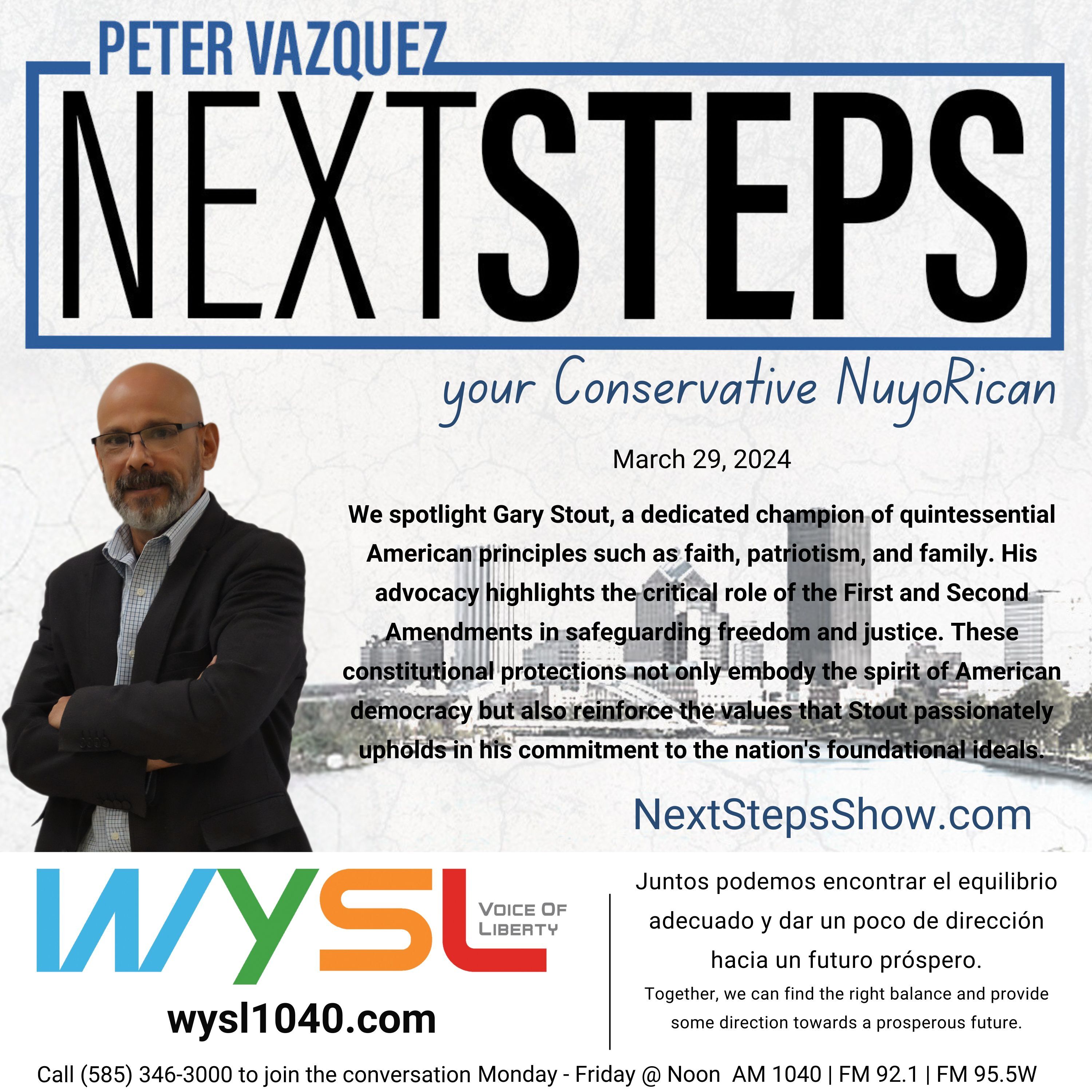 Next Steps Show Featuring Gary Stout 3-29-24