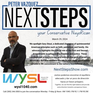 Next Steps Show Featuring Gary Stout 3-29-24