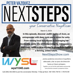 Next Steps Show Featuring Judith Hobbs 3-5-24