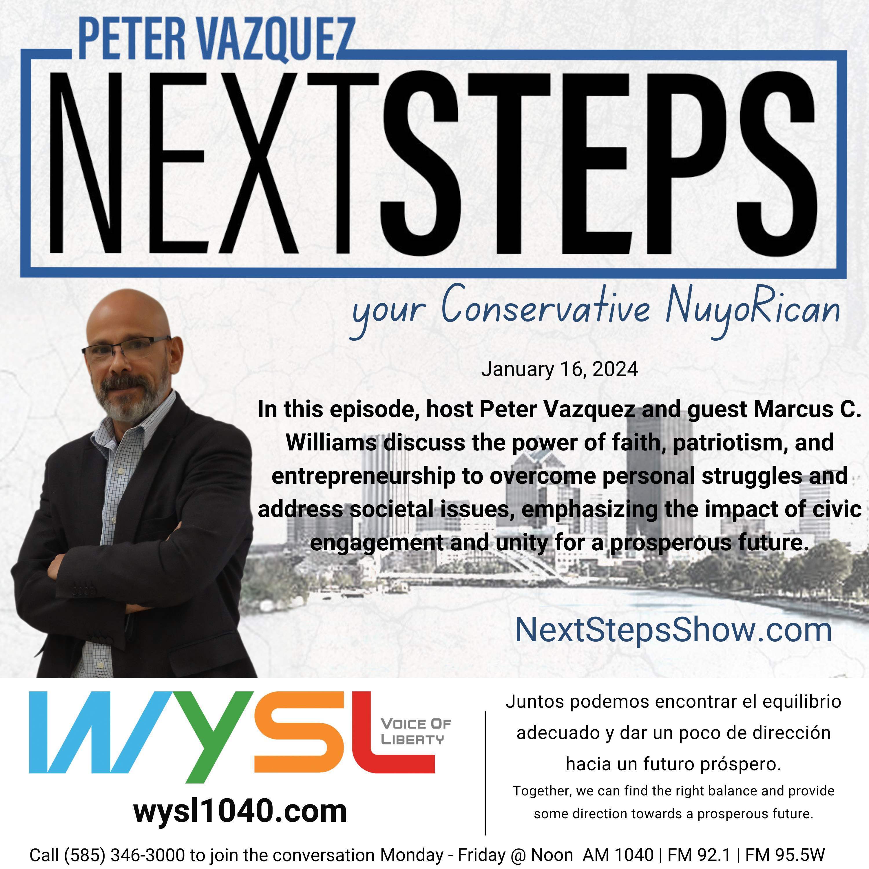 Next Steps Show Jan 16, 2024