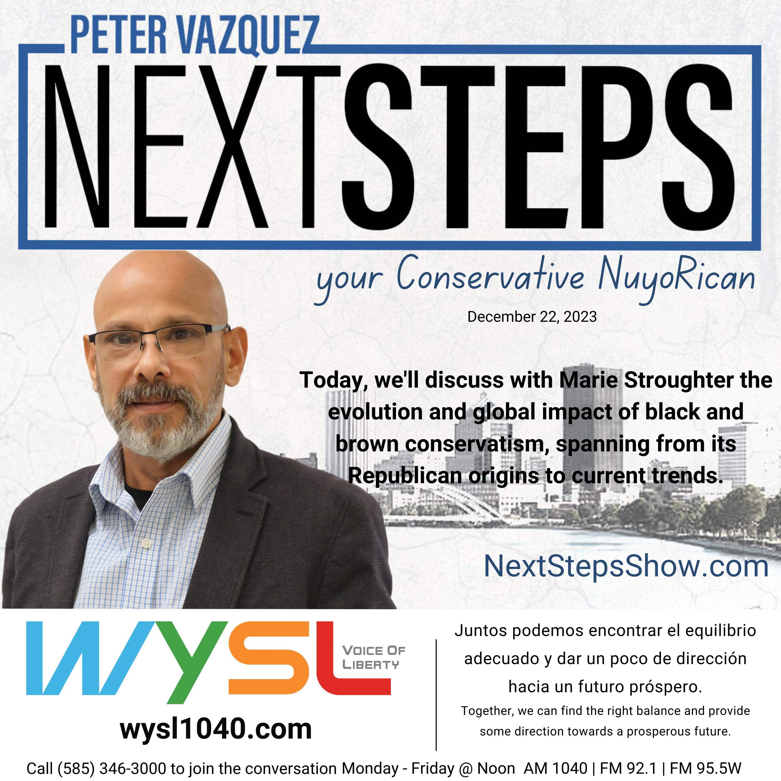 Next Steps Show Featuring Marie Stroughter 12-22-23