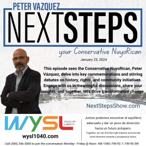 Next Steps Show with host Peter Vazquez 1-25-24