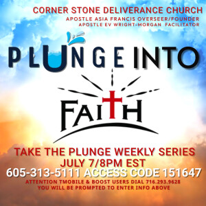 PLUNGE INTO FAITH - THE BATTLE IS NOT YOURS BUT THE LORD’S  - APOSTLE E.V. WRIGHT MORGAN