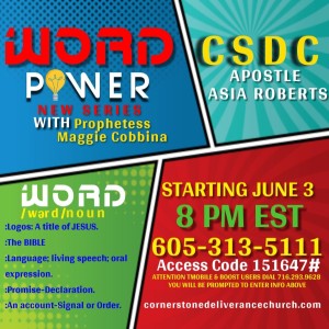 CSDC Word Power Series - Prophetess Margaret Cobbina