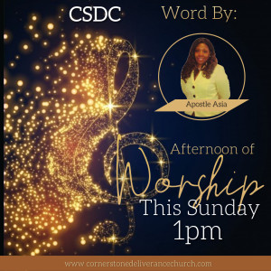 THE POWER OF MY PRAISE - CSDC - APOSTLE ASIA HURD