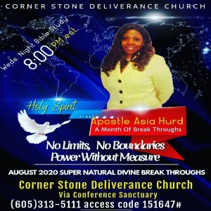 CSDC BIBLE STUDY - NO LIMITS, NO BOUNDARIES, POWER WITHOUT MEASURE- APOSTLE ASIA HURD