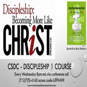 CSDC Bible Study - Our Pastors Our Leaders Part 3