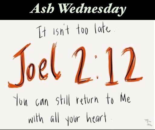 Ash Wednesday 2018