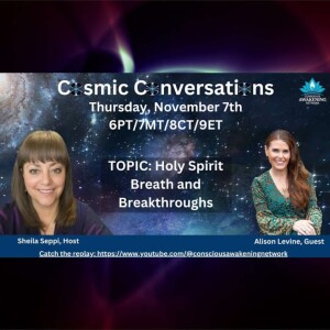 Alison Levine - presents - Holy Spirit Breath and Breakthroughs