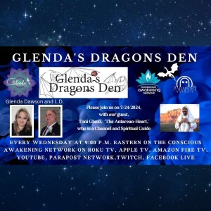 Glenda's Dragons Den with guest Toni Ghazi