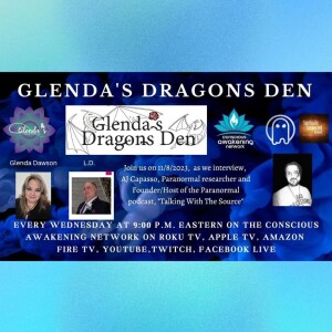 Glenda’s Dragons Den with guest, AJ Capasso