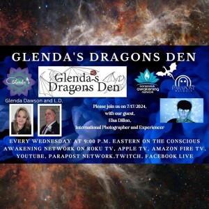 Glenda's Dragons Den with guest, Elsa Dillon