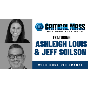 Critical Mass Business Talk Show: Ric Franzi Interviews Ashleigh Louis & Jeff Soilson, Co-Founders of Quantum ADR (Episode 1571)