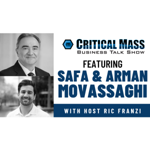 Critical Mass Business Talk Show: Ric Franzi Interviews Safa & Arman Movassaghi, Delarman Technologies (Episode 1515)
