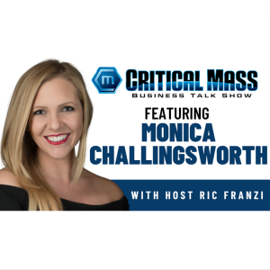 Critical Mass Business Talk Show: Ric Franzi Interviews Monica Challingsworth, President of Eustress & Demeter (Episode 1336)