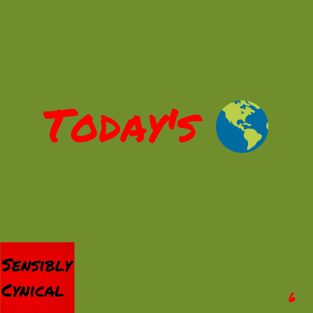 Sensibly Cynical - Today's World 6