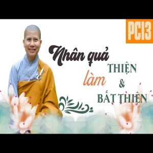 94. Nhân quả làm thiện và bất thiện - Kinh Pháp Cú 13 - Câu 63-69 - SC. Giác Lệ Hiếu