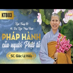 194. Pháp hành của người Phật tử - Kinh Trung Bộ - 46. Đại kinh Pháp Hành - SC. Giác Lệ Hiếu