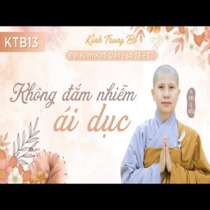 211. Không đắm nhiễm ái dục - Kinh Trung Bộ - Đại kinh khổ uẩn - Phần 2 - SC. Giác Lệ Hiếu
