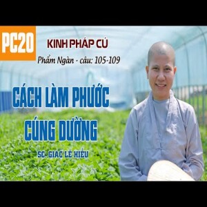109. Cách làm phước cúng dường. Kinh Pháp Cú. Phẩm Ngàn. SC. Giác Lệ Hiếu