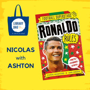 Nicolas with Ashton - Ronaldo Rules