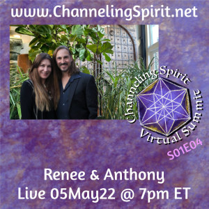 CSVS S01E04 ~ Renee Blodgett and Anthony Compagnone ~ Masculine & Feminine Balance Meets the Multidimensional Soul