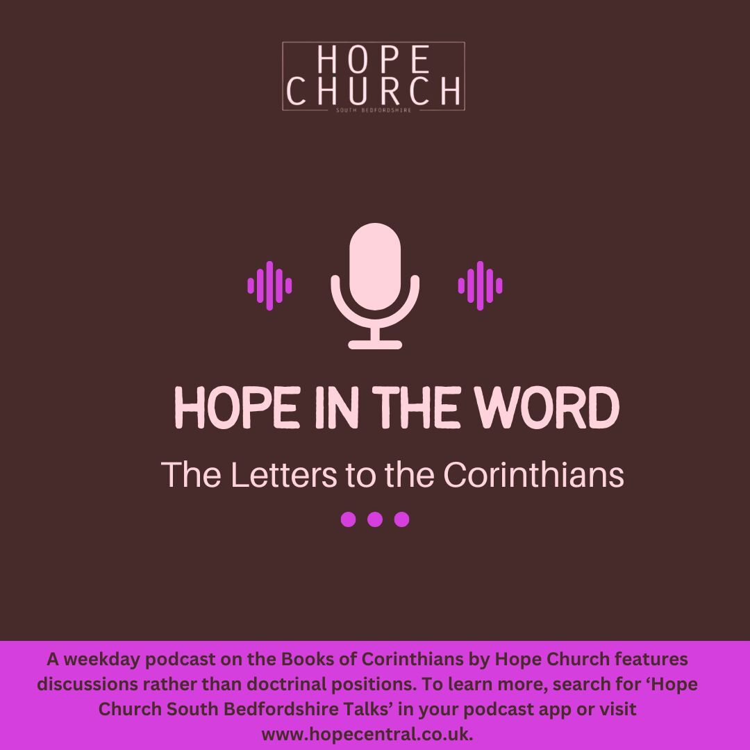 Hope Church South Bedfordshire Talks