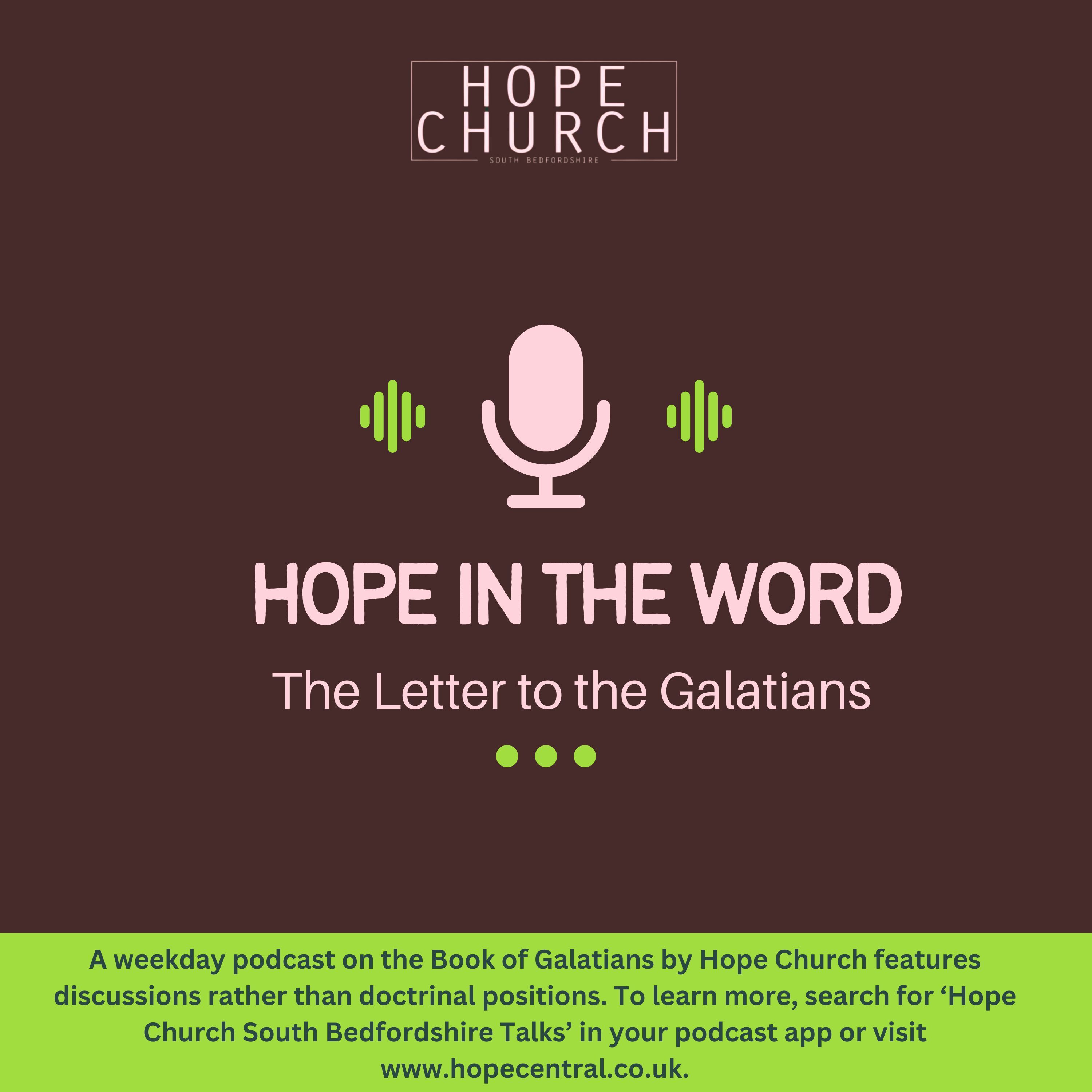 Hope Church South Bedfordshire Talks