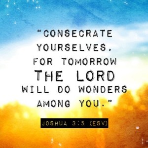 Denise Shaw - Consecrate Yourselves For Tomorrow - Sunday 7th April 2019