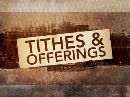 Pastor John Nabi - Tithes and Offerings (Part 2)  28th May 2017