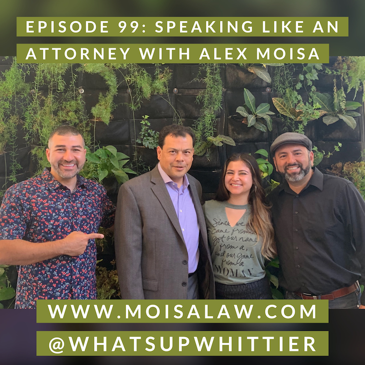 EPISODE 99: SPEAKING LIKE AN ATTORNEY with Alex Moisa